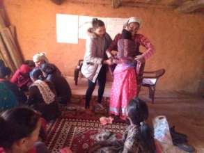 CBIMNCI Training for Mothers Group and FCHVs