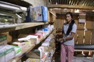 A PHASE Nurse Managing Medicine Storage