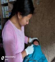 PHASE Nepal staff taking Care of the patient