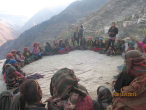 Community health education programme in Maila