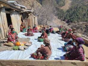 Nutritional exibition with local ingrediants.