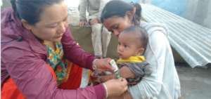A child's nutrition assessment in the community