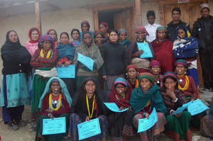 Mothers group after child health training