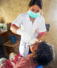 Tooth extraction in Maila sub health post