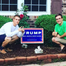 Backing Donald Trump