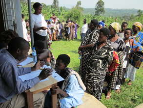 Registration at Health Clinic