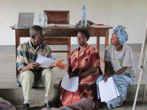 VHT members at a training workshop.