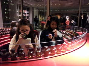 Learning about the science of making perfume