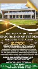 Official Launch of the new Administration Block