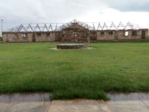Koshin: a roof for Wing IV in quadrangle
