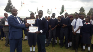 Sergoek graduates with Diplomas