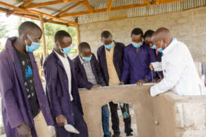 Masonry students