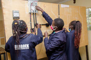 Electrical students