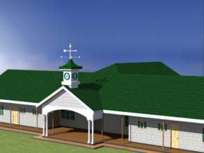 Entrance with direct access to Hall