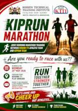 KIPRUN marathon training Programme