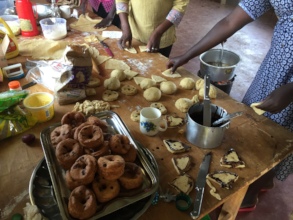 Mandasi doughnuts prepared by students