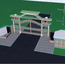 School Gate design for Koshin school
