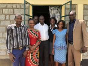 Principal Chumba with teachers, Sergoek