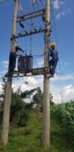 Transformer installed for Koshin