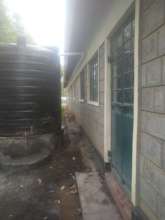 10.000L Water Tank behind Hostel