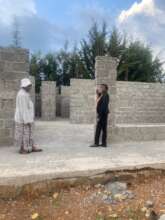 Admin Block walls coming up
