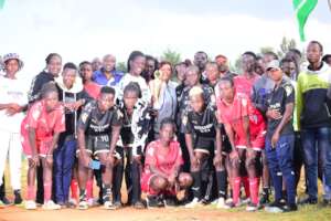 National champions: KTTI's Women's football team