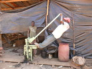 making mud bricks