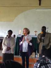 Rafiki announcements in Chepkanga church