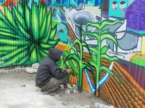 Beautifying the gardens