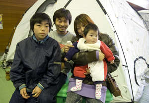 ShelterBoxes delivered in Japan