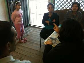Family and teachers learning from the child.