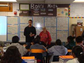 Getting to know the students