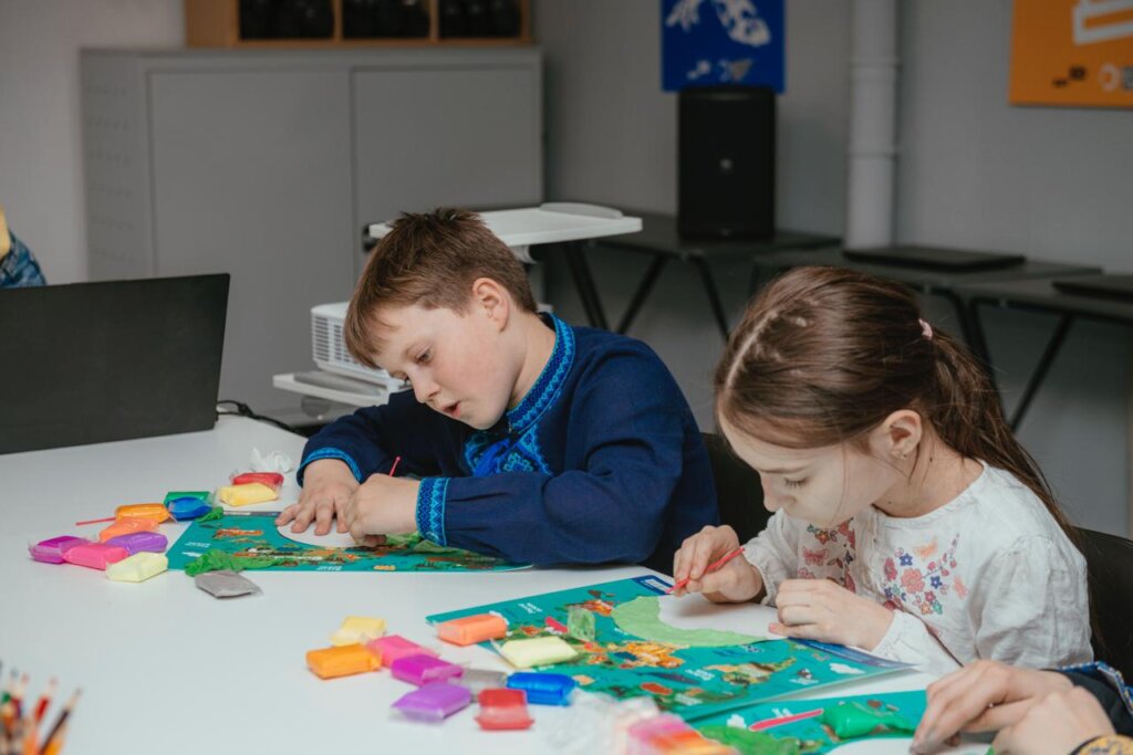 The existing learning center in Malynivka