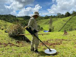 Demining in Laos