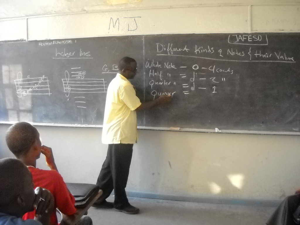 Teach Peace through Music in Liberia