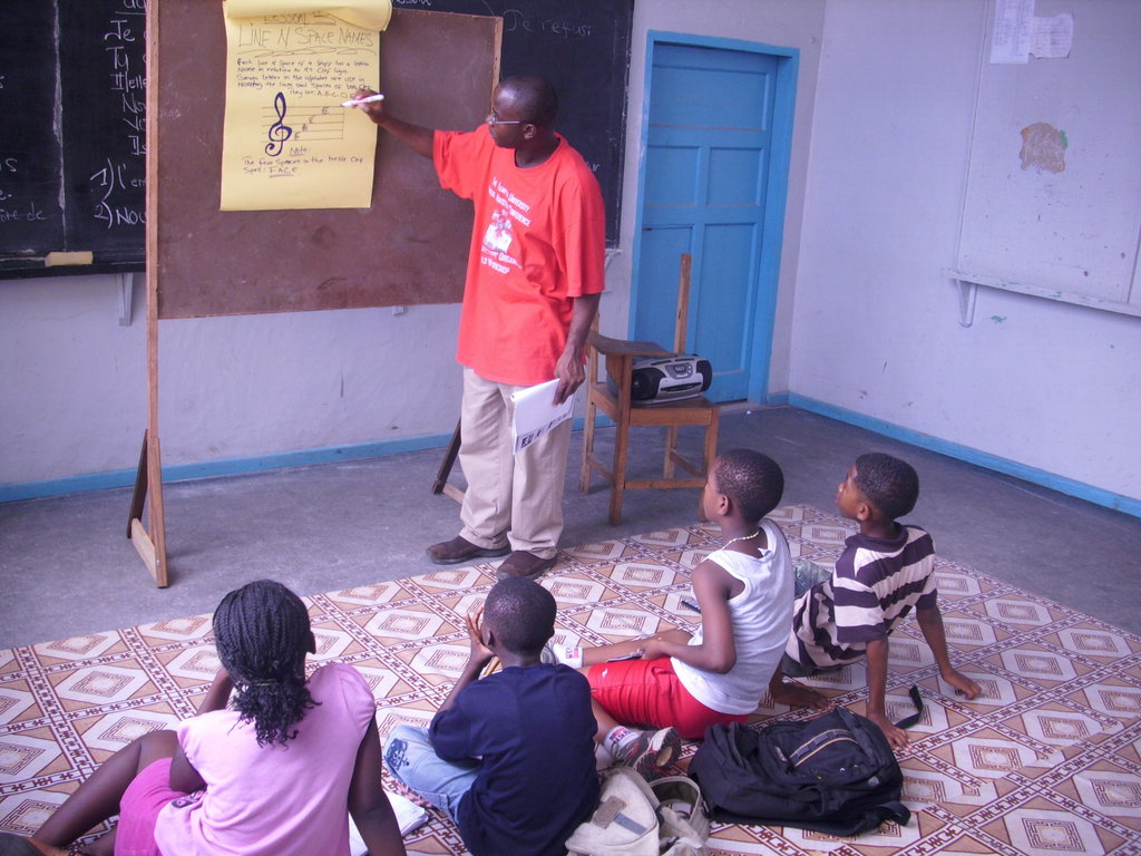 Teach Peace through Music in Liberia