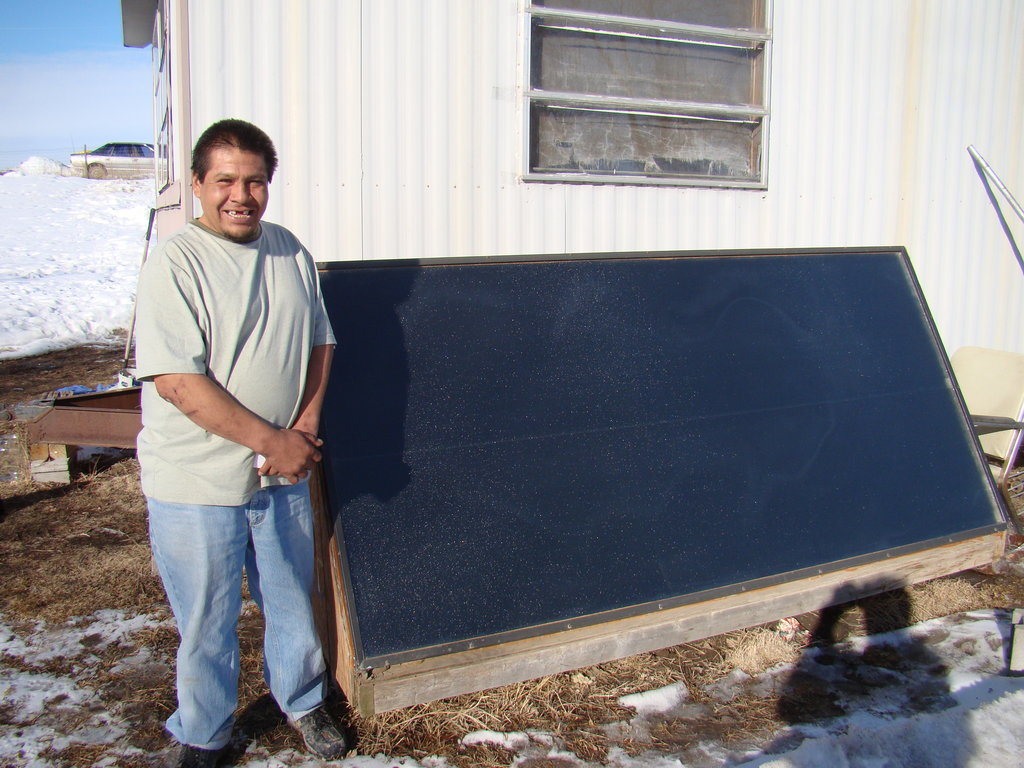 Provide 10 Solar Heaters to Native Families