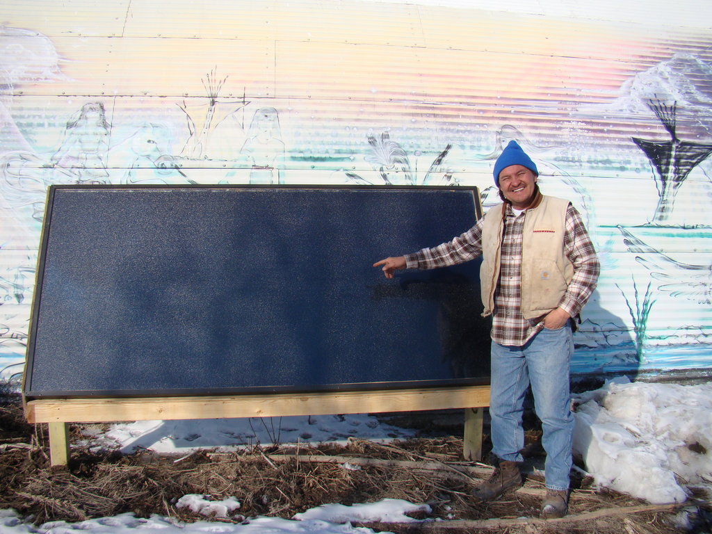 Provide 10 Solar Heaters to Native Families