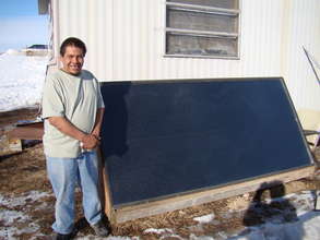 Solar Heaters Improve Lives
