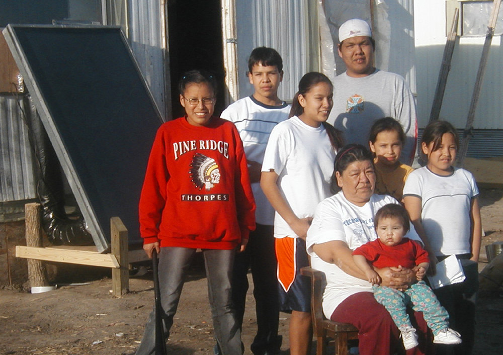 Provide 10 Solar Heaters to Native Families