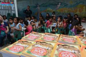 Books for Helping Land in Tondo, Manila