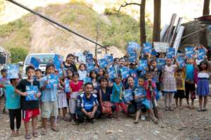 CANVAS bookgiving in Itogon, Benguet
