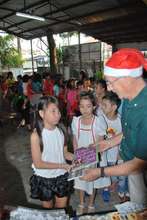 Bookgiving at a YMCA in Makati City