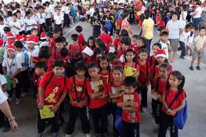 Bookgiving in San Pablo Public Elementary School