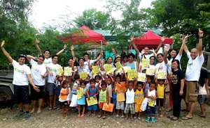 At a daycare in the province of Bulacan.