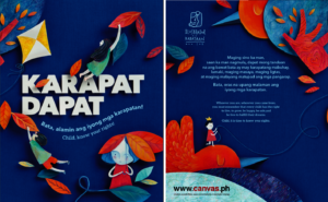 Front and Back Covers for Karapat Dapat