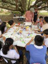 Art workshop with Matt and Veronica