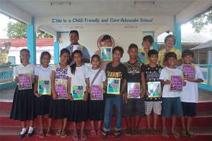 Donating to a public school in Zambales