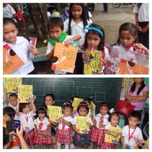 Bookgiving in Sorsogon Province.