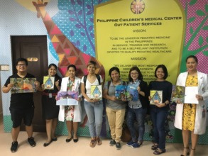 Bookgiving at the Children's Medical Center!